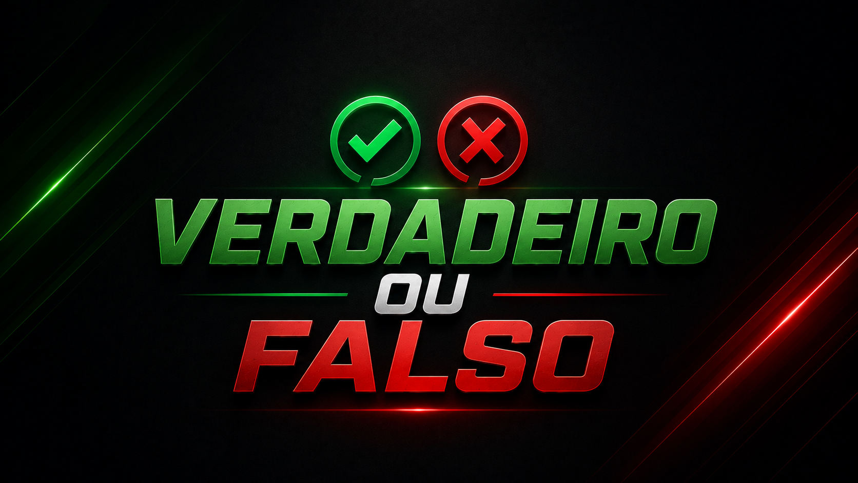 Verdadeiro ou falso